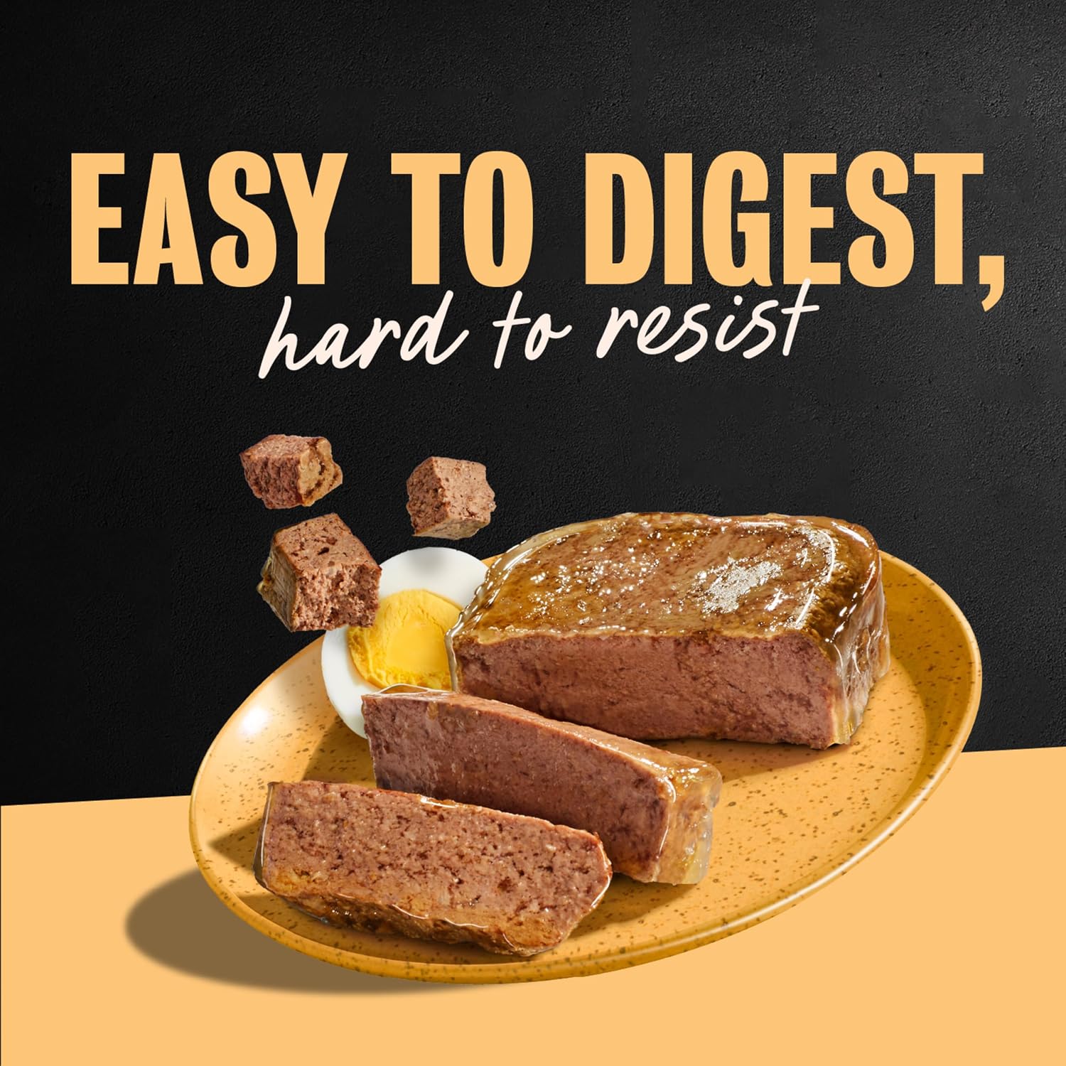 Cesar Classic Loaf Wet Dog Food, Meaty Selects, 3.5 oz, 12 Count, 2-Pack | Made in USA, Filet Mignon & Porterhouse Steak flavors, real beef #1 ingredient, no artificial flavors, easy peel trays