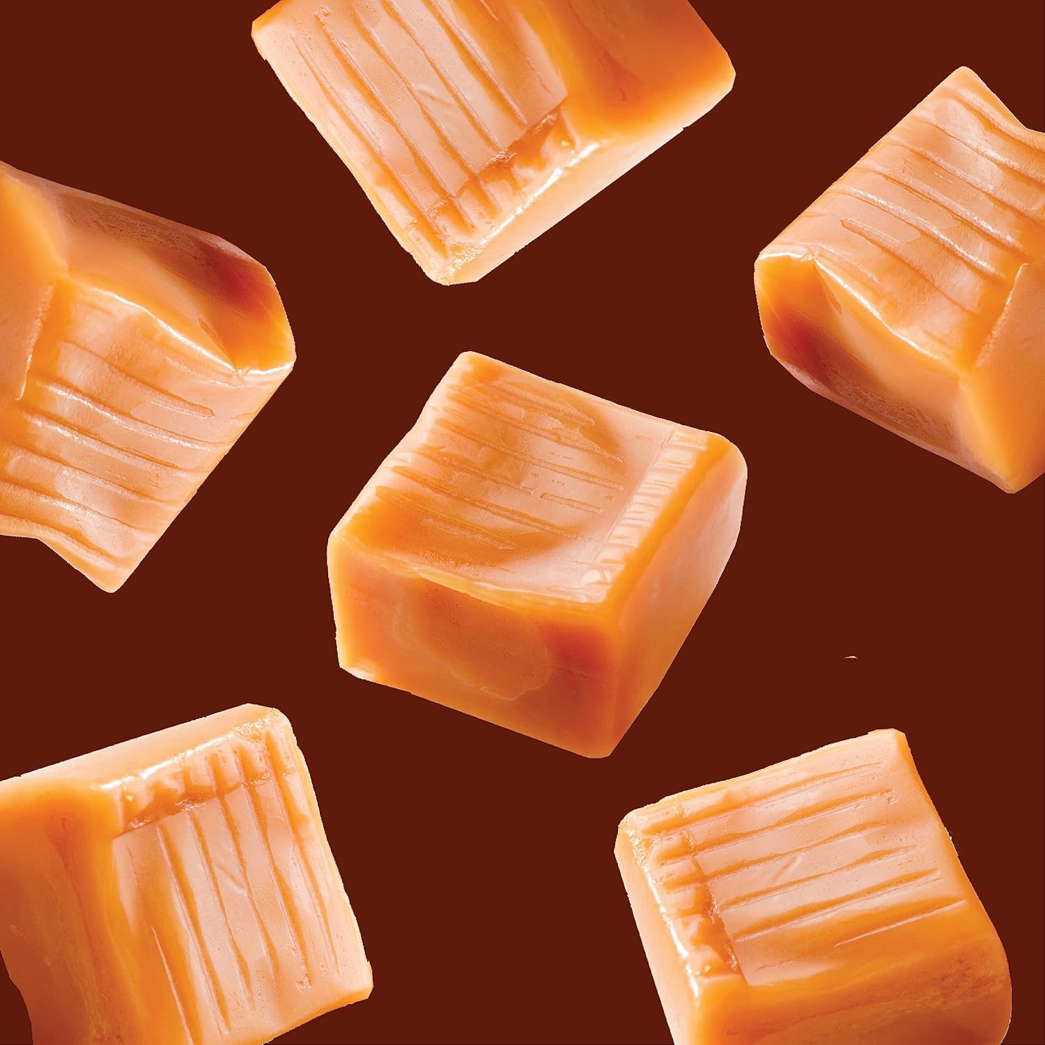 Caramel Candy - Caramels Individually Wrapped - Chewy Candy - 2 Lb Pack | Caramel Cubes, Vanilla Flavor