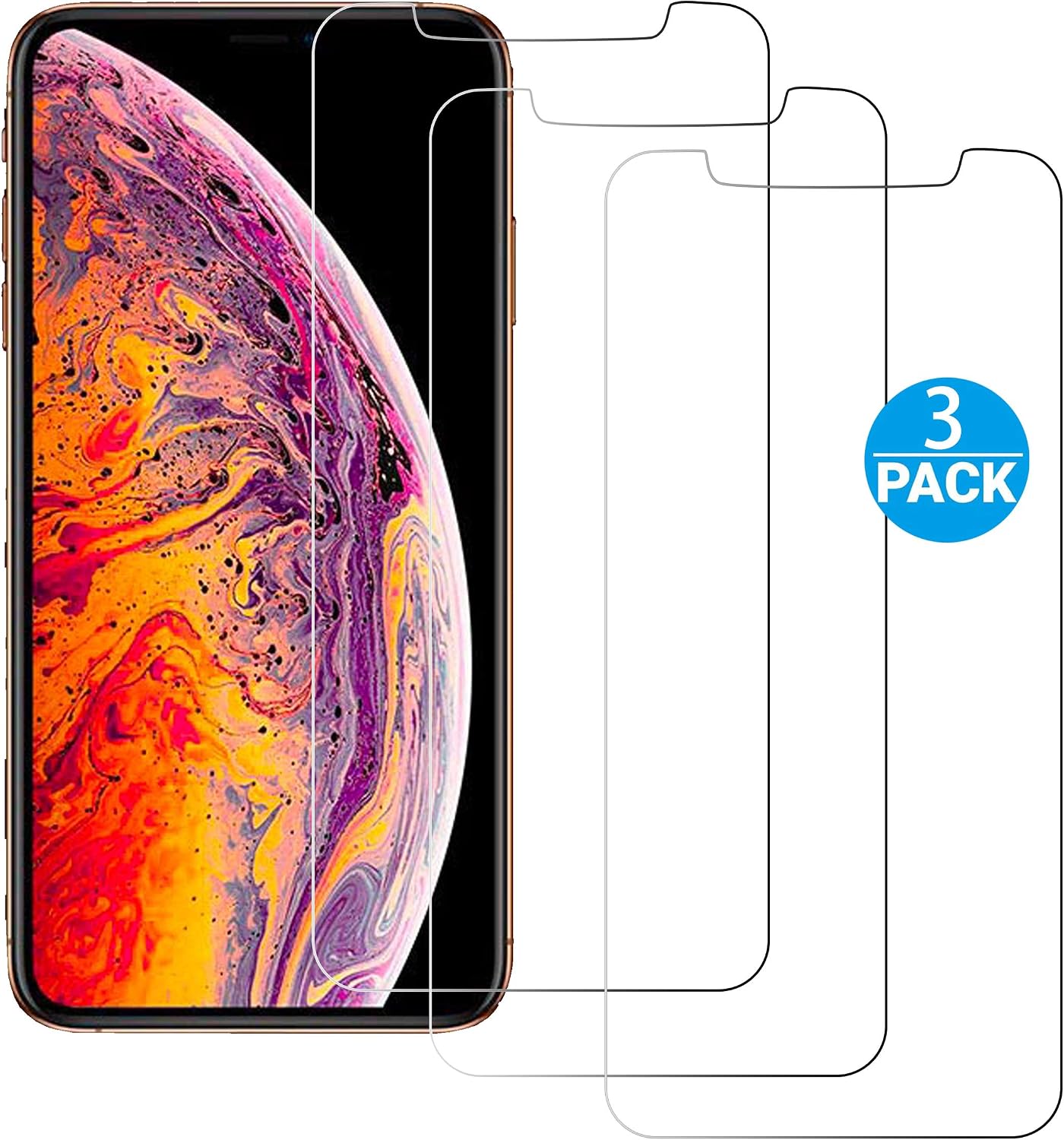 Ailun 3 Pack Screen Protector for iPhone 12 Mini 2020