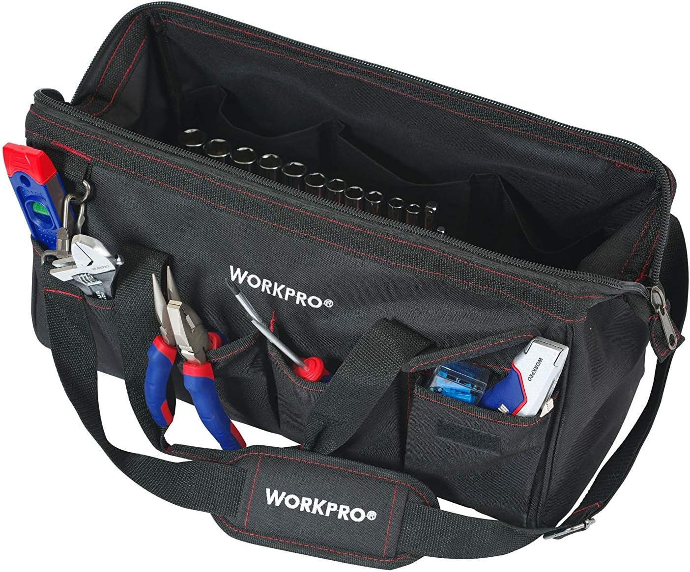 WORKPRO 322-Piece Home Repair Tool Kit With Carrying Bag - Basic Household Hand Tools