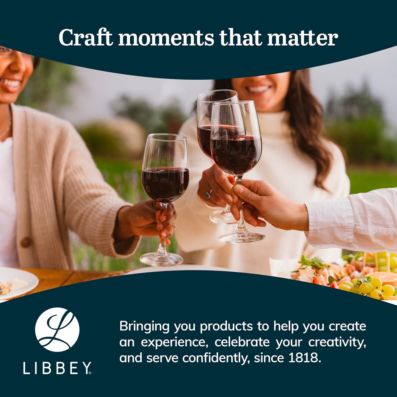 Libbey Selene 6-in-1 Domed Cake Stand, Unique Space Saving Glass Cake Stand with Dome, Multi-Purpose Dip Bowl To Serve Snacks and More
