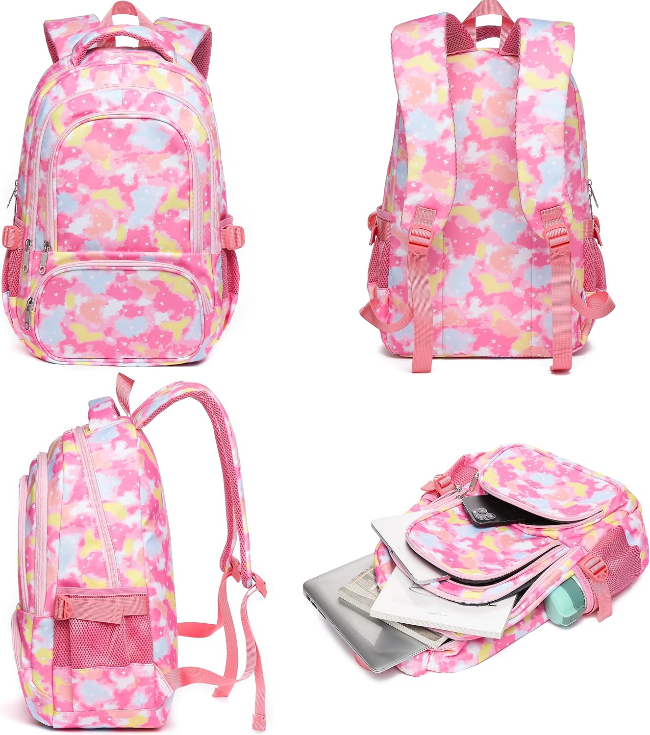 BLUEFAIRY Kids Backpack for Boys Elementary Book Bags Primary Middle School Bookbags for Childs Water Resistant Back to School Gifts Son Mochila