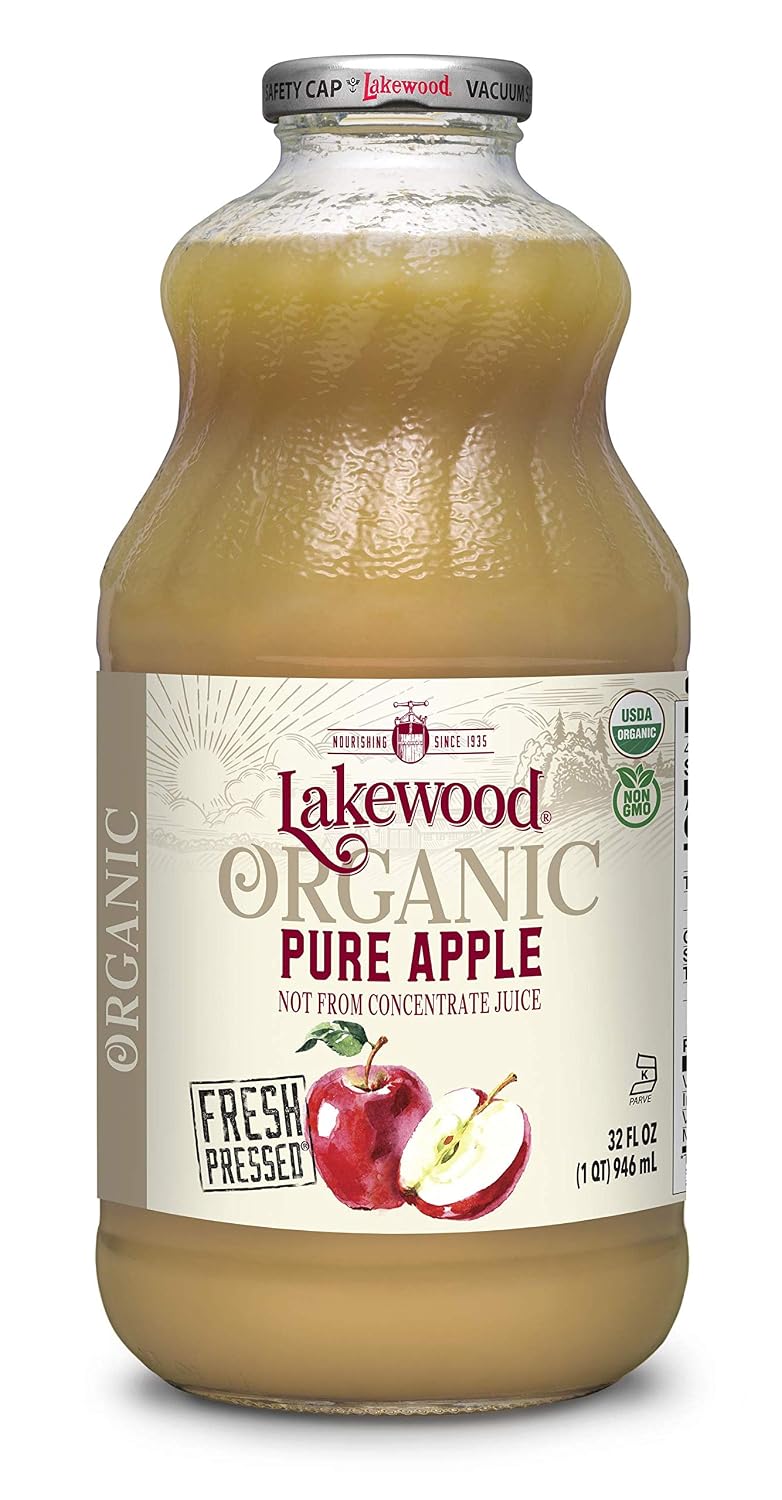 Lakewood Organic Pure Cranberry, Fresh Pressed, 32 Fl Oz (Pack of 6)