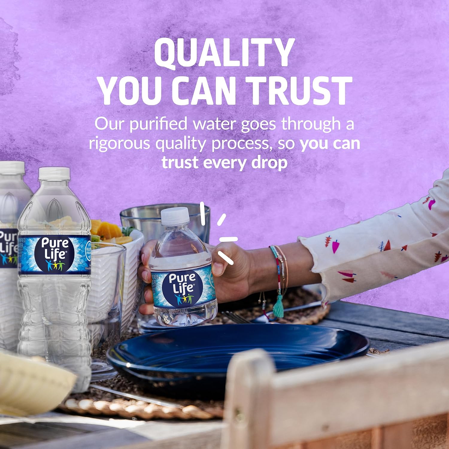 Pure Life Purified Bottled Water, 15 Pack - Still Drinking Water Enhanced with Minerals for a Crisp Taste - 16.9 Fl Oz - Toy Story 5 Packaging Graphics