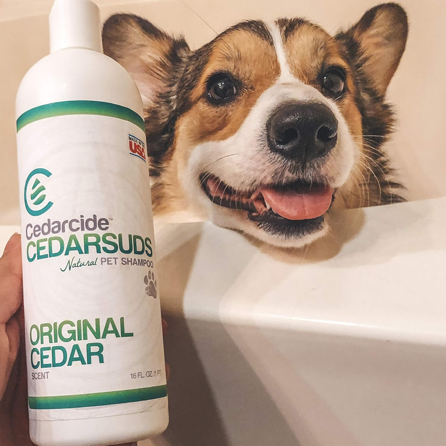 Cedar Suds Pet Shampoo Original Cedar Scent (Pint (16oz))