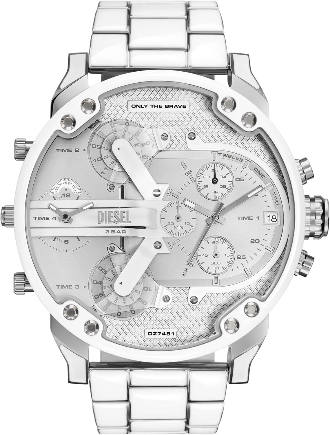 Diesel Mr. Daddy 2.0 Men's Watch, Stainless Steel Chronograph Sports Watch for Men