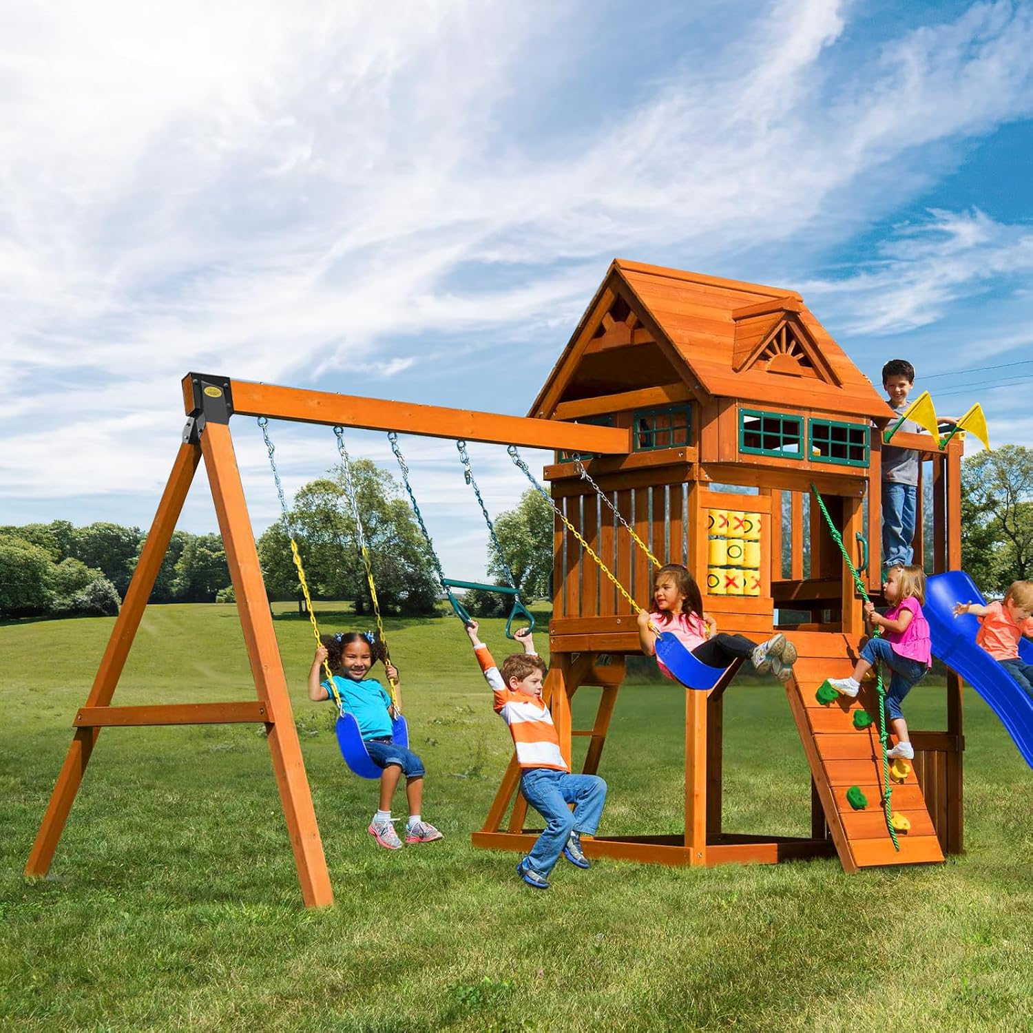 BETOOLL Swing Set Bracket with All Mounting Hardware Middle Bracket