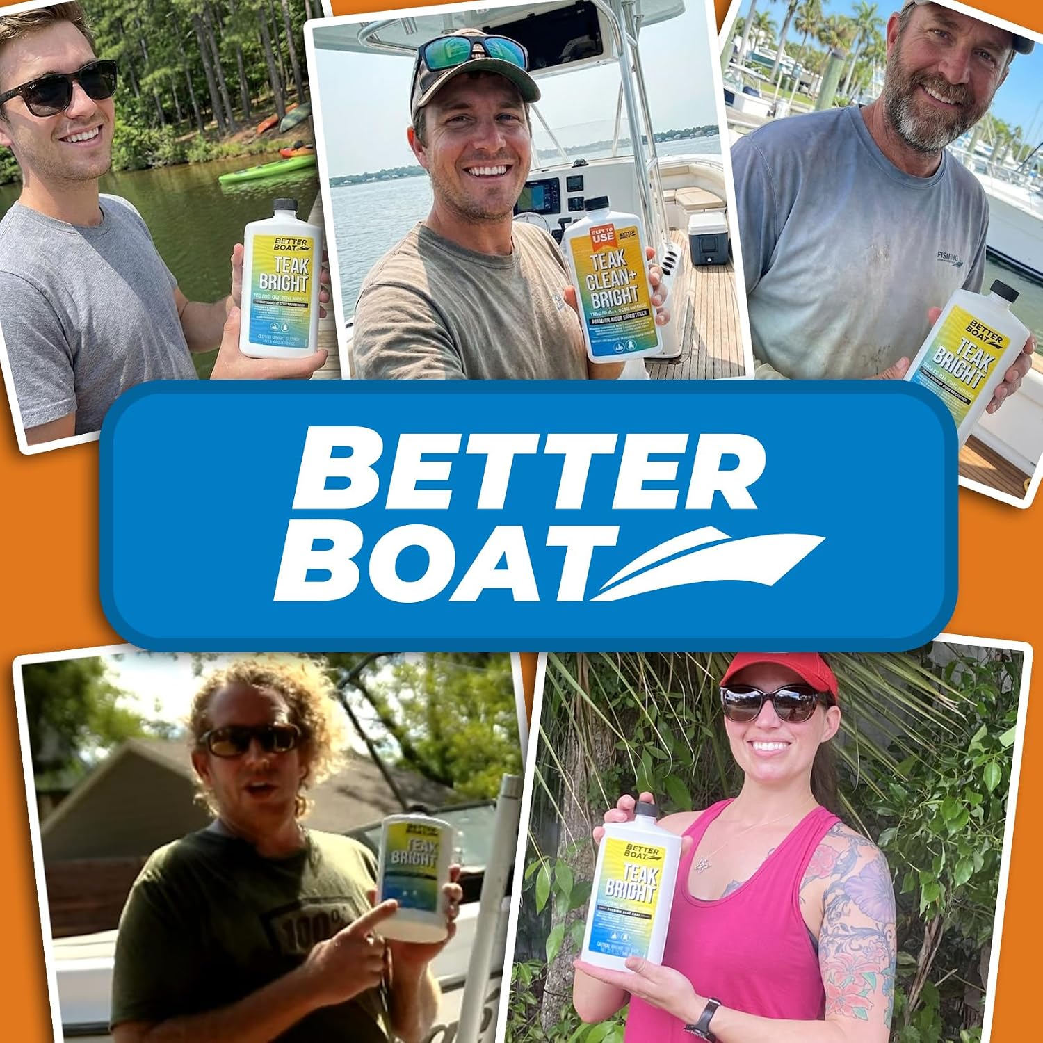 Teak Cleaner and Brightener for Wood, Teak Oil or Sealer for Boats, Indoor