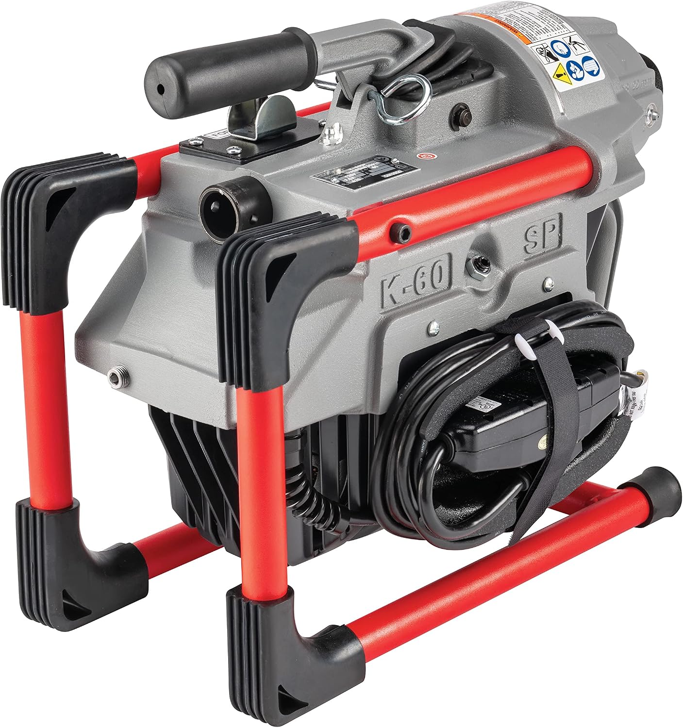 RIDGID 66497 K-60SP-SE Sectional Machine, Sectional Sewer Machine with A-61 Auger Tool Kit and A-62 Drain Cable Kit, Drain Cleaner Machine