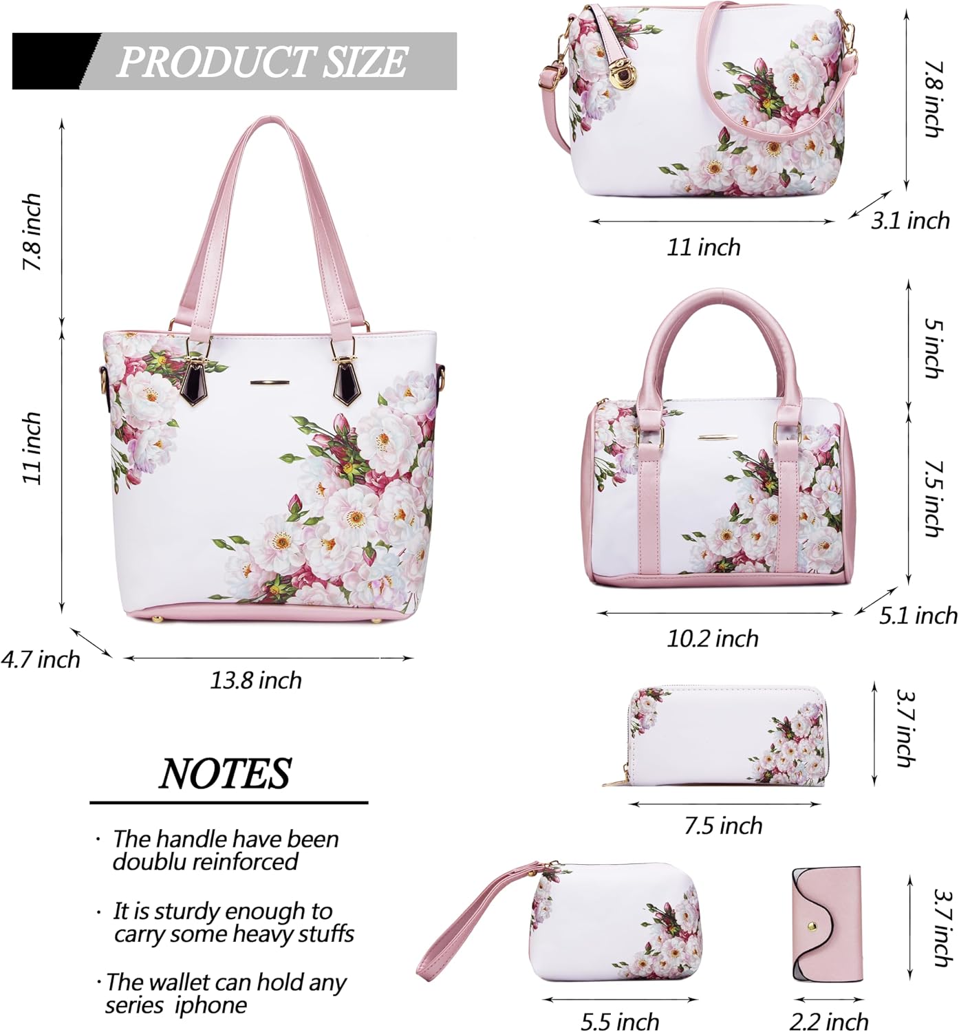 2E-youth Designer Purses and Handbags for Women Satchel Shoulder Bag Tote Top Handle Bag