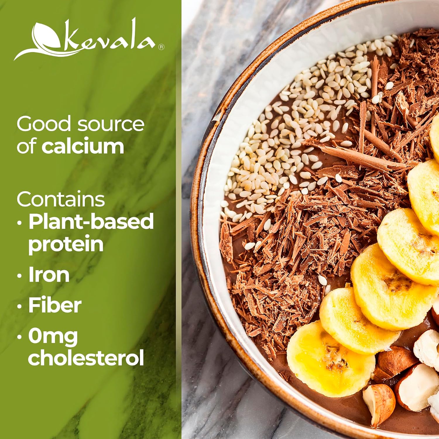 Kevala Raw Sesame Seeds Unhulled: 4 lb, Seeds for Cooking and Baking | Nutritious Snack for Clean Food Lovers, Topping for Pretzels and Bagels