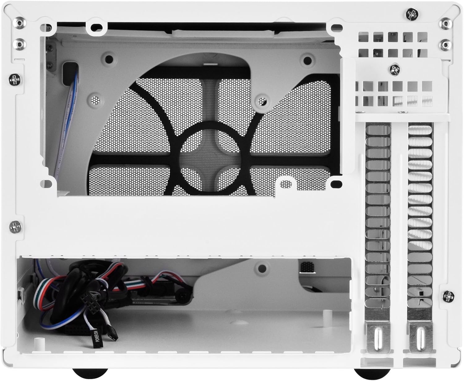 Silverstone Computer Case with Mesh Front Panel,Black (SG13B)