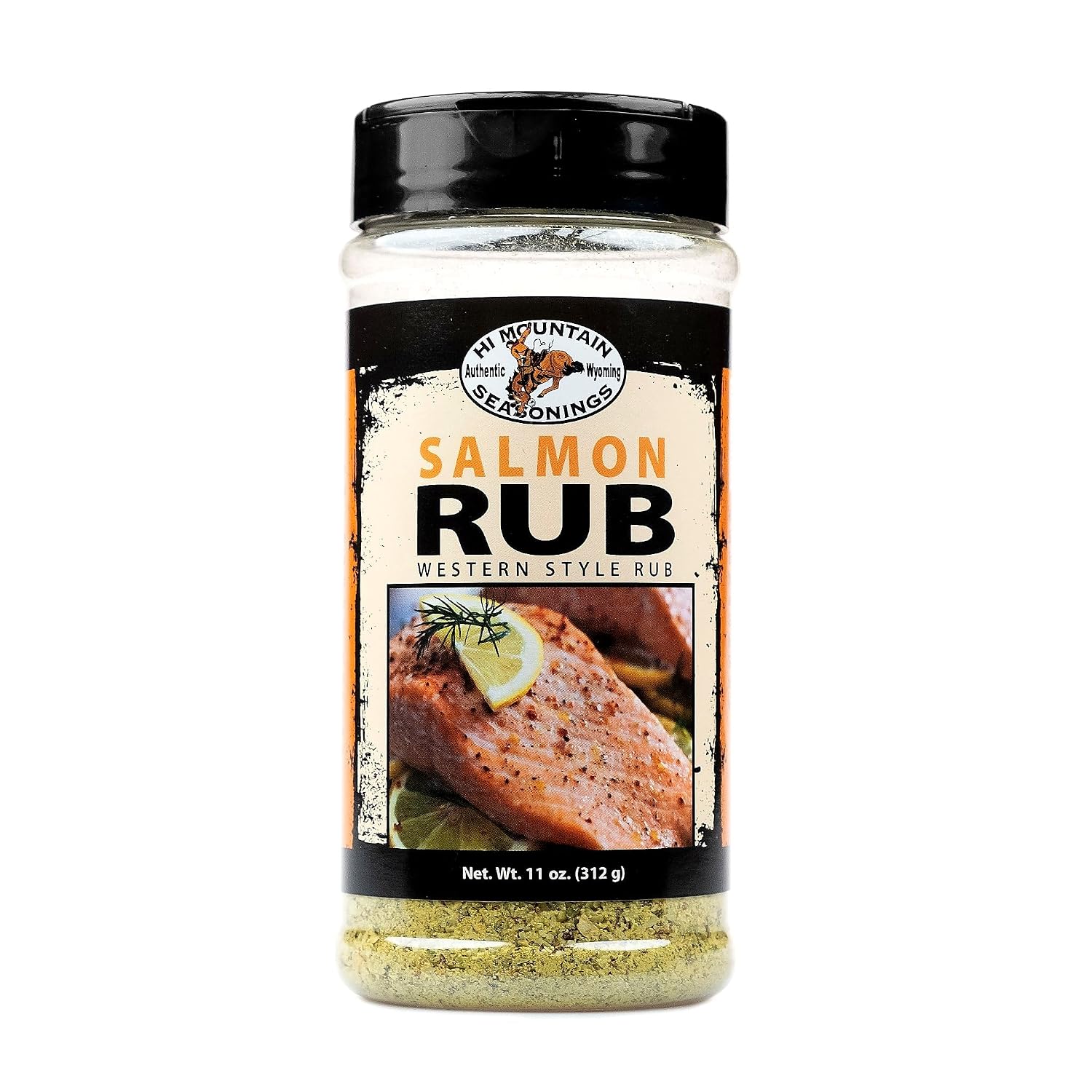 Hi Mountain | GARLIC PEPPER RUB | Meat Seasoning | 11 oz | Garlic pepper seasoning for beef, pork, venison, deer, elk, chicken, burgers, and vegetables