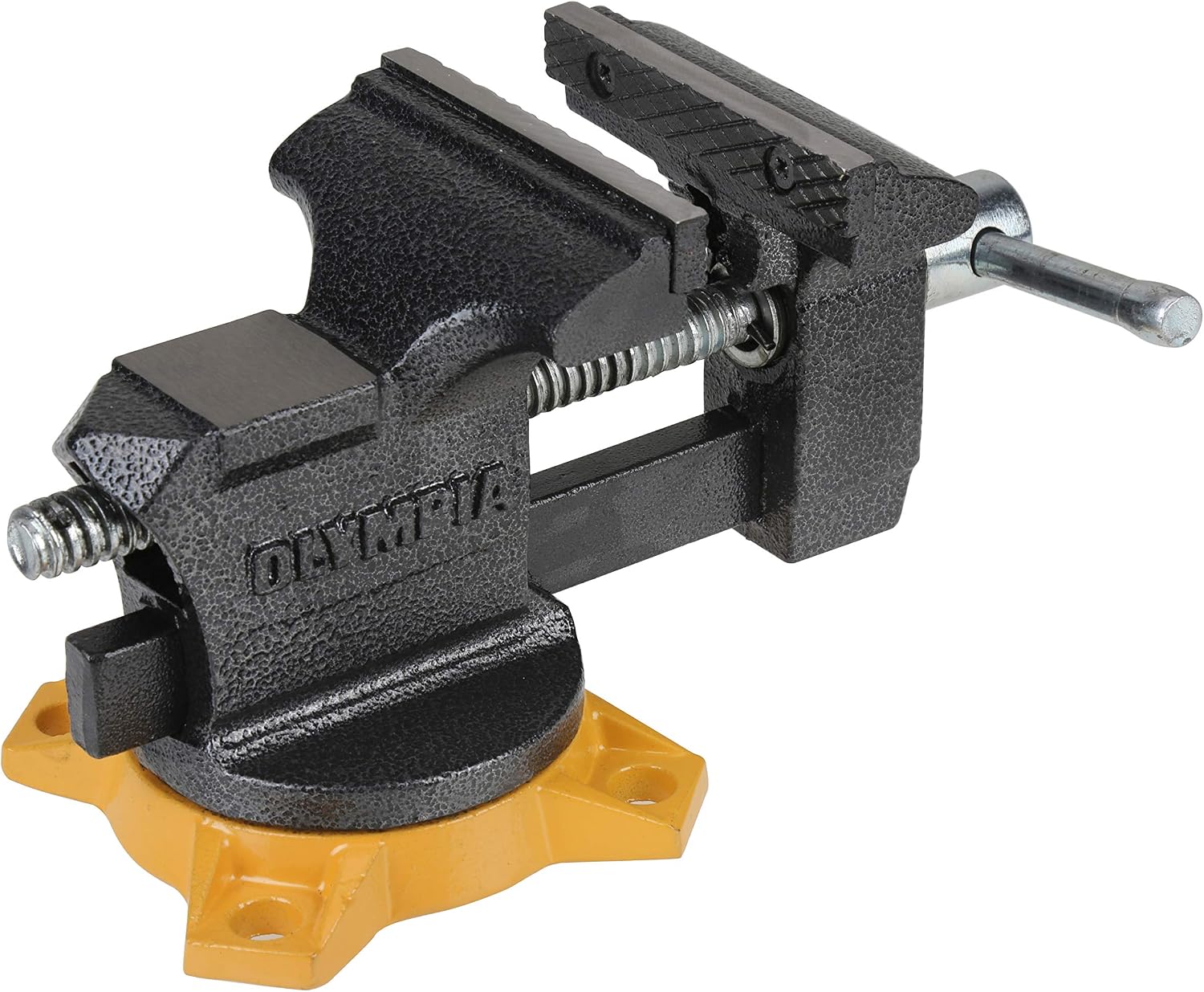 Olympia Tools 38-604 Bench Vise, Workshop Series, 4-Inch, gray