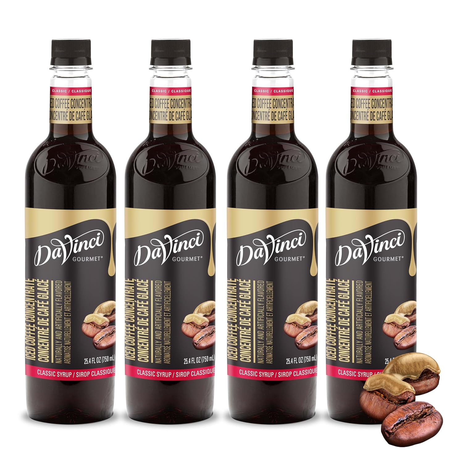 DaVinci Gourmet Classic Strawberry Syrup, 25.4 Fluid Ounces, Kosher, 1 Count