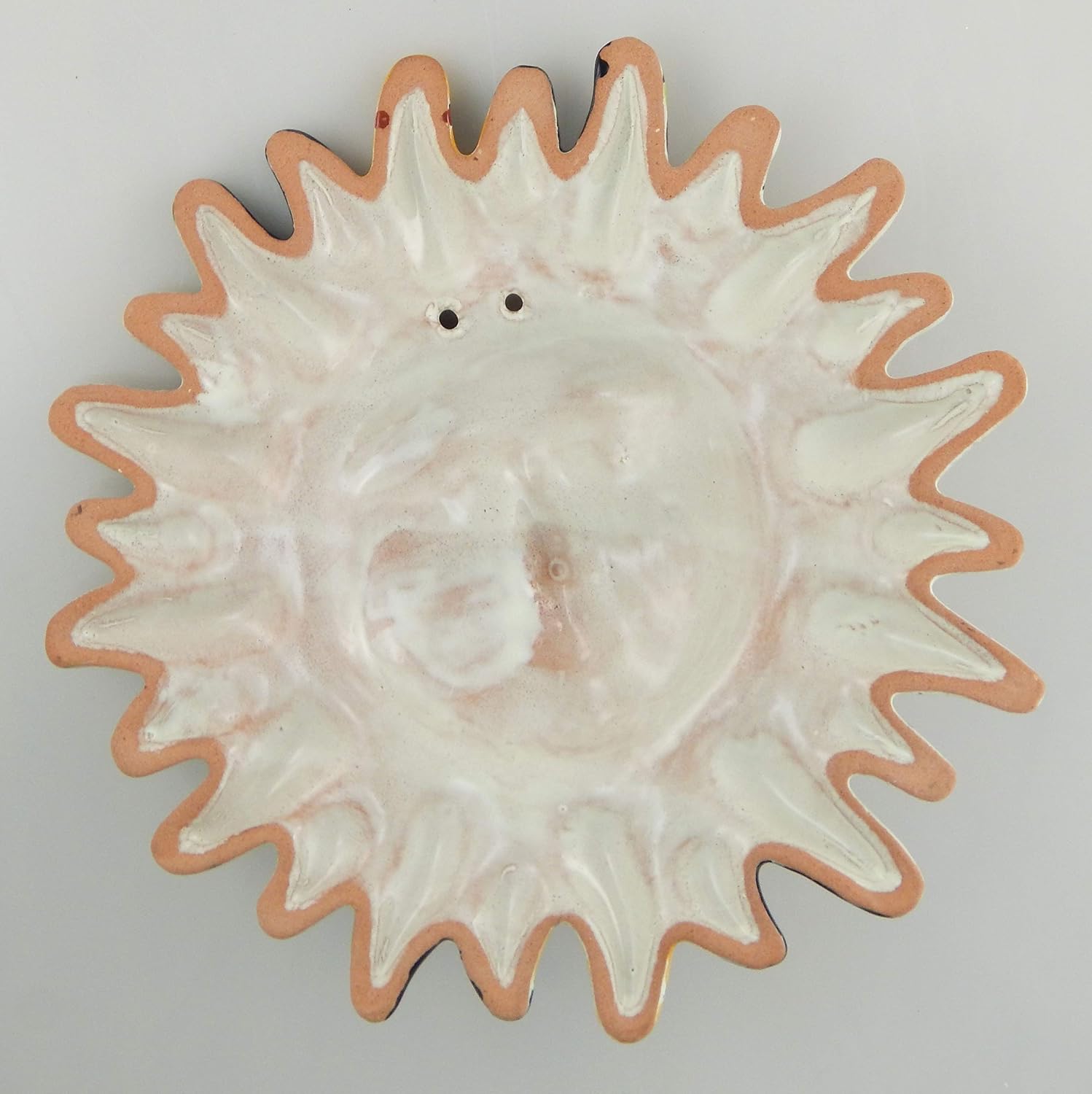 Mexican Talavera Ceramic Sun Face Wall Decor Hanging Pottery Folk Art # 10