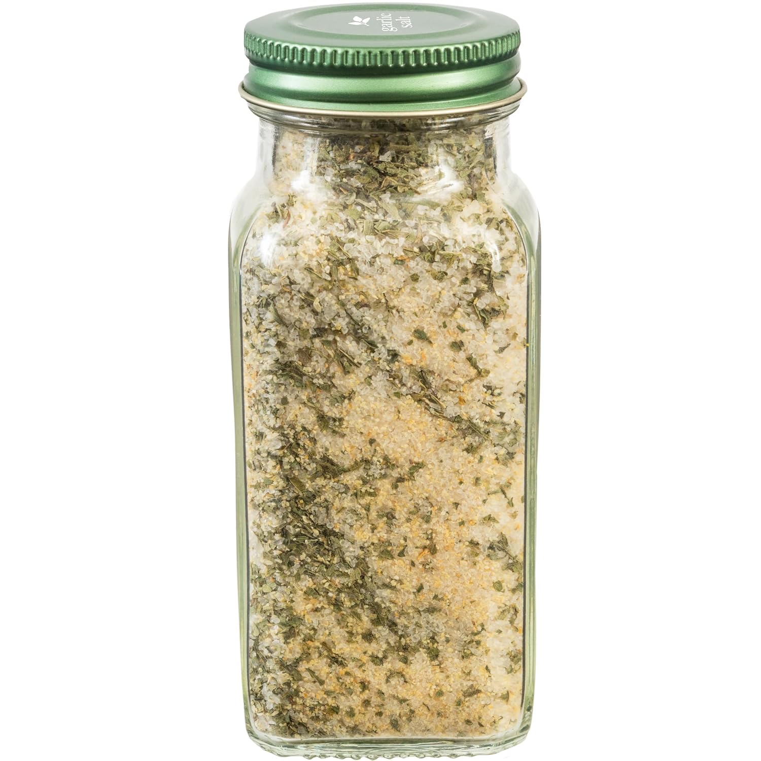 Simply Organic, Garlic Salt Organic, 4.7 Ounce | Perfect Blend of Salt, Garlic and Parsley for any Savory Dish