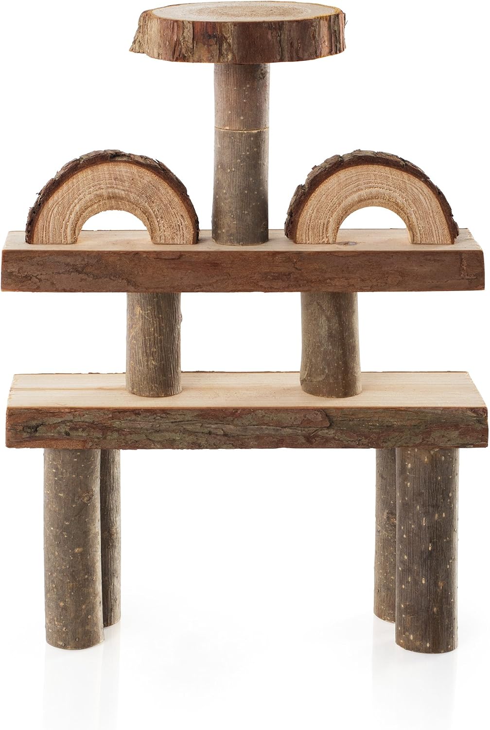 Guidecraft Branch Blocks - 36 Piece Kid's Natural Wooden Unit Building Set, Tree Block Stacking Sorting Toy for Toddlers