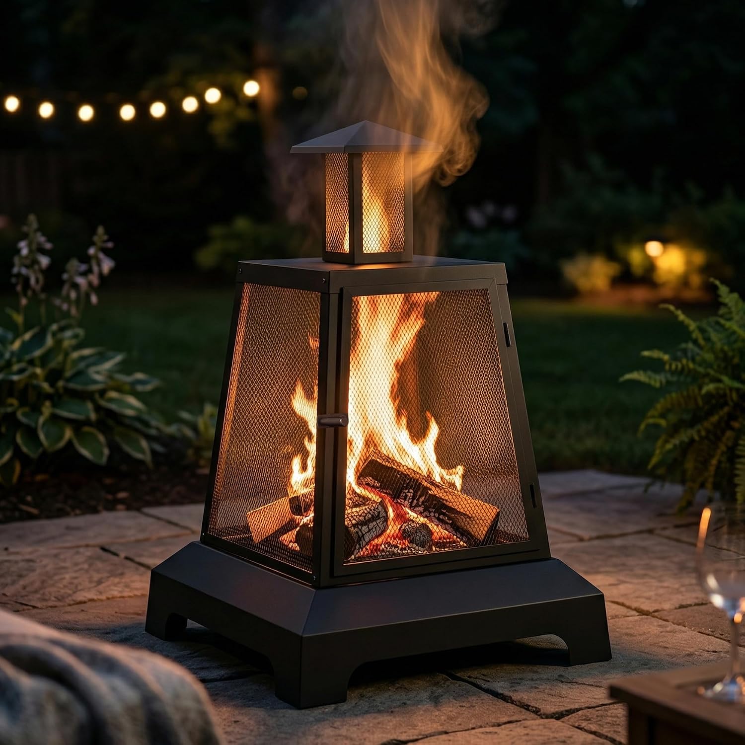 BALI OUTDOORS 28 inch Fire Pit Outdoor