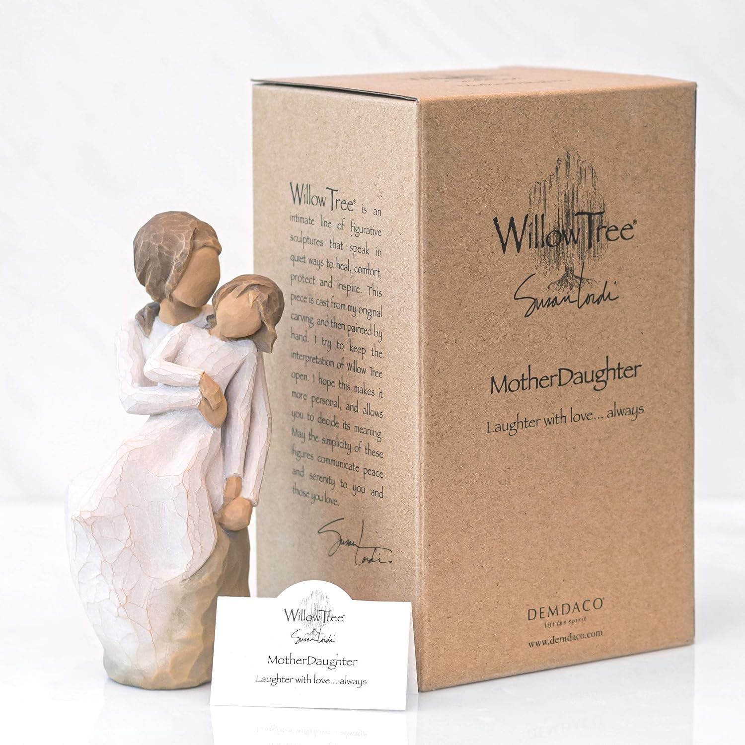Willow Tree Nurture, Sculpted Hand-Painted Figure | Hand-Painted Resin Figurine, Sculpted by Artist Susan Lordi, Celebrates Loving Family Relationships, Family Grouping
