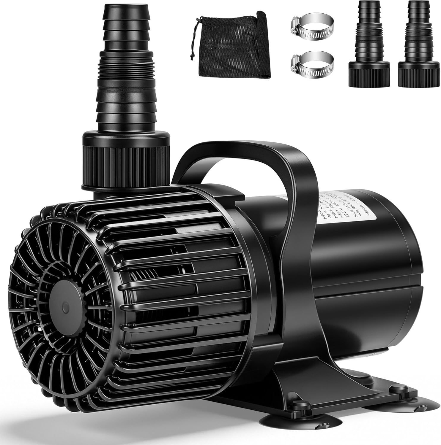 VIVOHOME 100W Pond Pump, 1600GPH Submersible Water Pump for Koi Pond