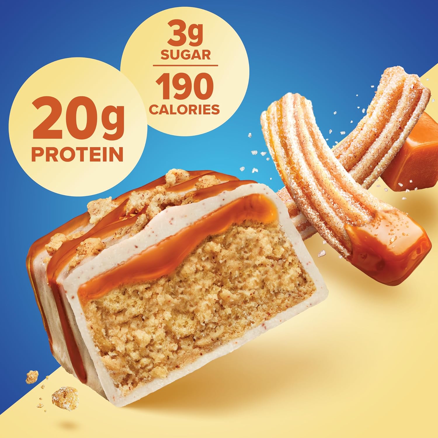 Pure Protein Chocolate Deluxe Protein Bars, 21g Protein, Gluten Free, 12 Ct