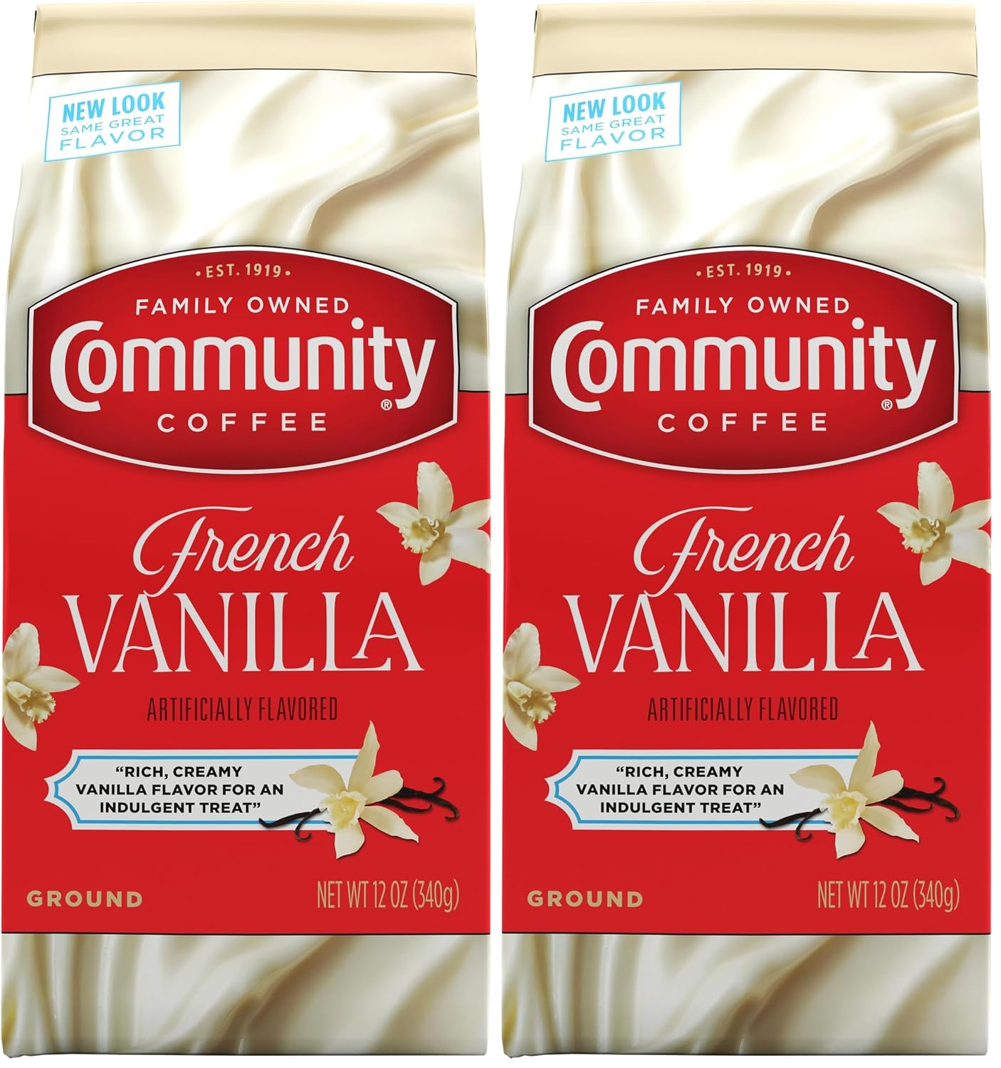 Community Coffee Caramel Cookie Butter Flavored 12 Ounces, Medium Roast Ground Coffee, 12 Ounce Bag (Pack of 1)