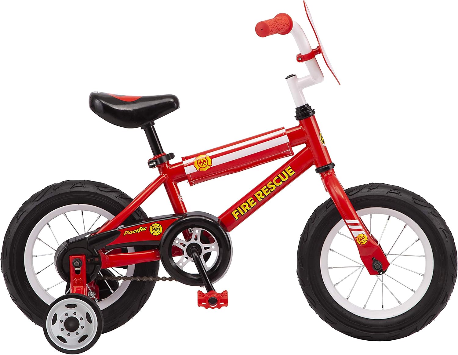 Pacific Character Kids Bike for Boys & Girls Ages 3-7 Year Old, 12 or 16-Inch Wheels Option, Steel Frame, Coaster Brakes