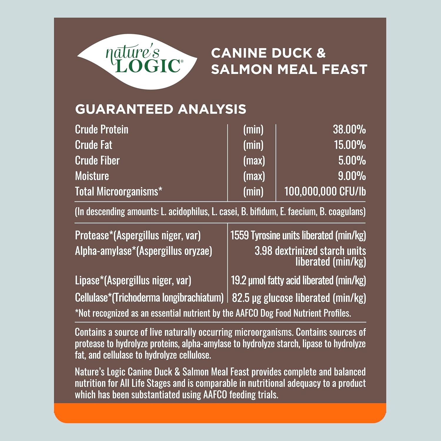 NATURE'S LOGIC Dry Dog Food - Beef Meal Feast Dry Kibble, 13 lb