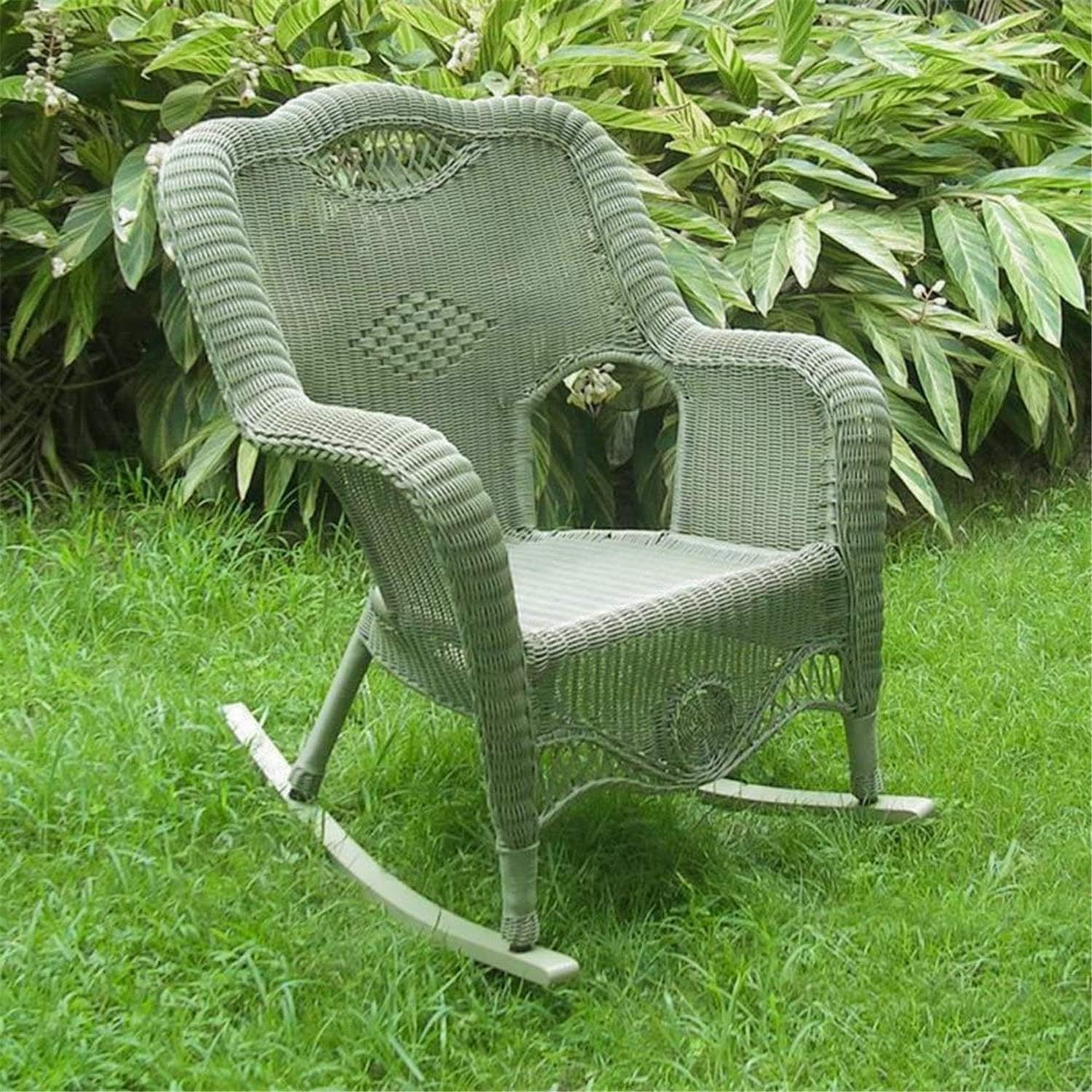 Furniture Piece Resin Wicker Indoor/Outdoor Rocker
