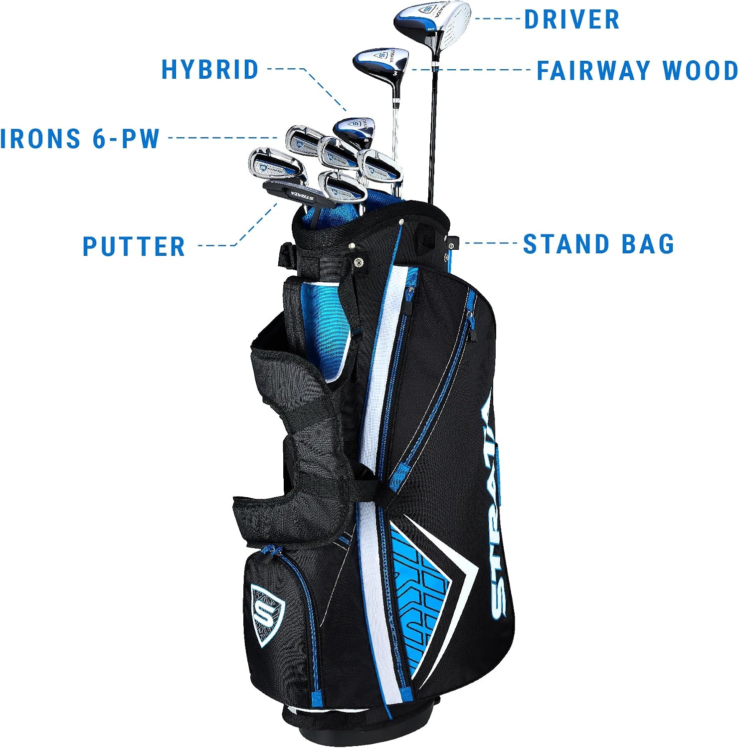 Callaway Golf Strata Complete Golf Set (Men's and Women's)