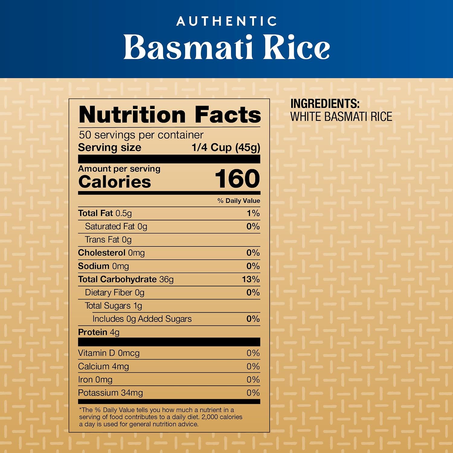 Royal Authentic Long Grain White Basmati Rice - (2 Pack) 2 lb