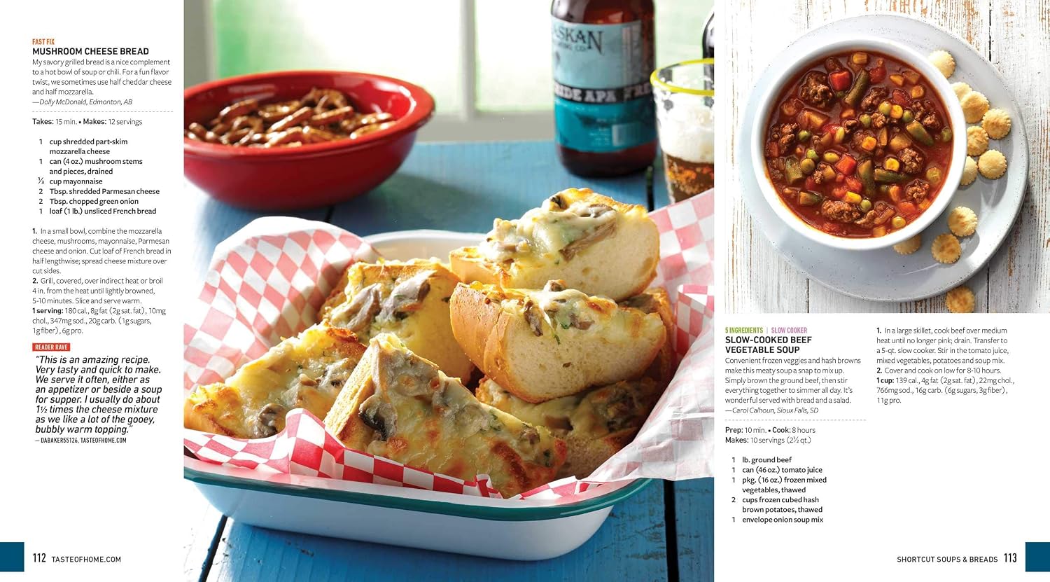 Taste of Home Half Homemade: 300+ Shortcut Recipes for Dinnertime Success! (Taste of Home Quick & Easy)