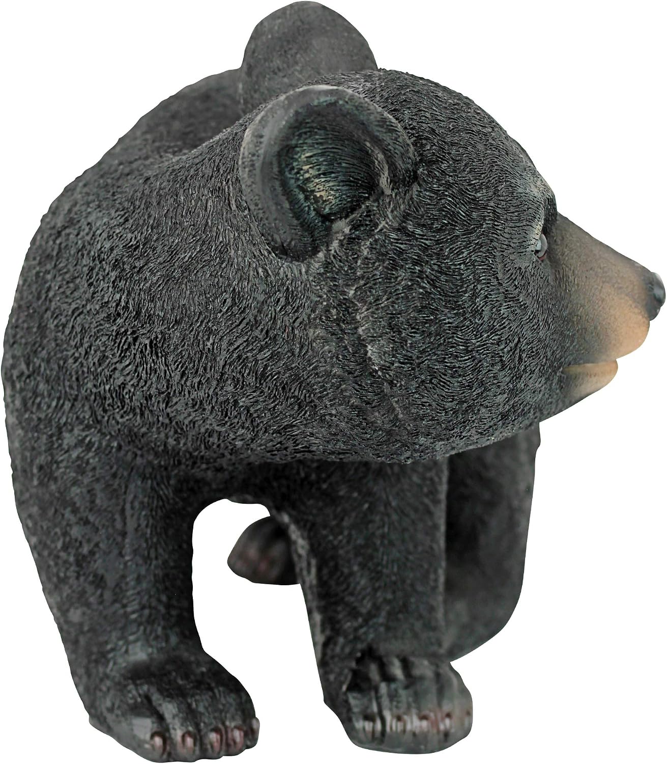 Design Toscano QM2594300 Roly-Poly Bear Cub Statue, Walking Bear,Full Color