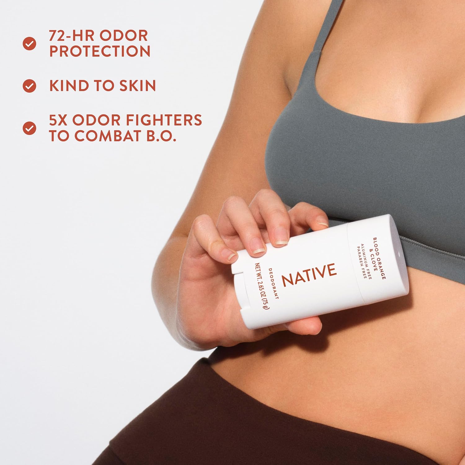 Native Deodorant Contains Naturally Derived Ingredients, 72 Hour Odor Control, Deodorant for Women and Men, Aluminum Free, Eucalyptus & Mint 2.65oz