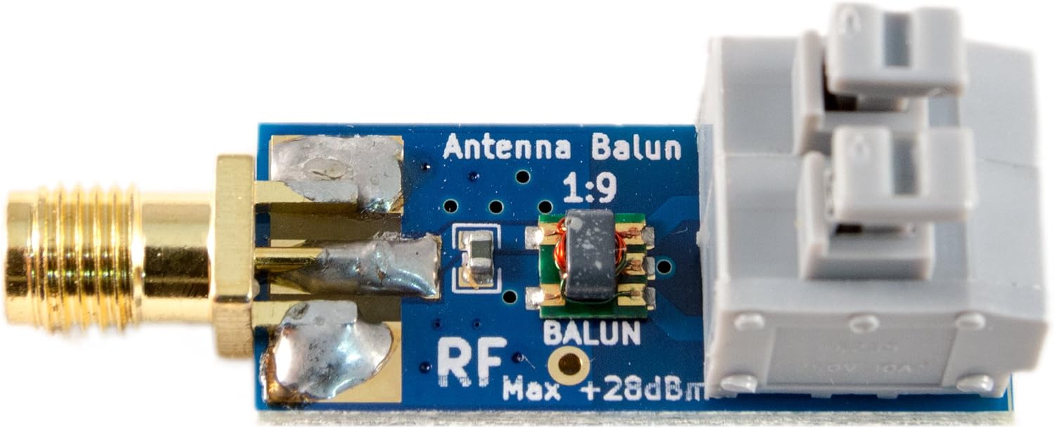 Nooelec NESDR Smart HF Bundle: 100kHz-1.7GHz Software Defined Radio Set for HF/UHF/VHF Including RTL-SDR, Assembled Ham It Up Upconverter, Balun