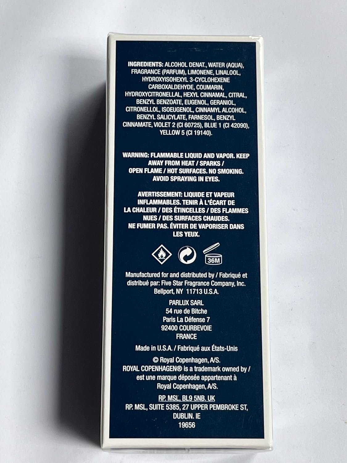 Royal Copenhagen Musk 3.3oz. Cologne Spray for Men by Royal Copenhagen