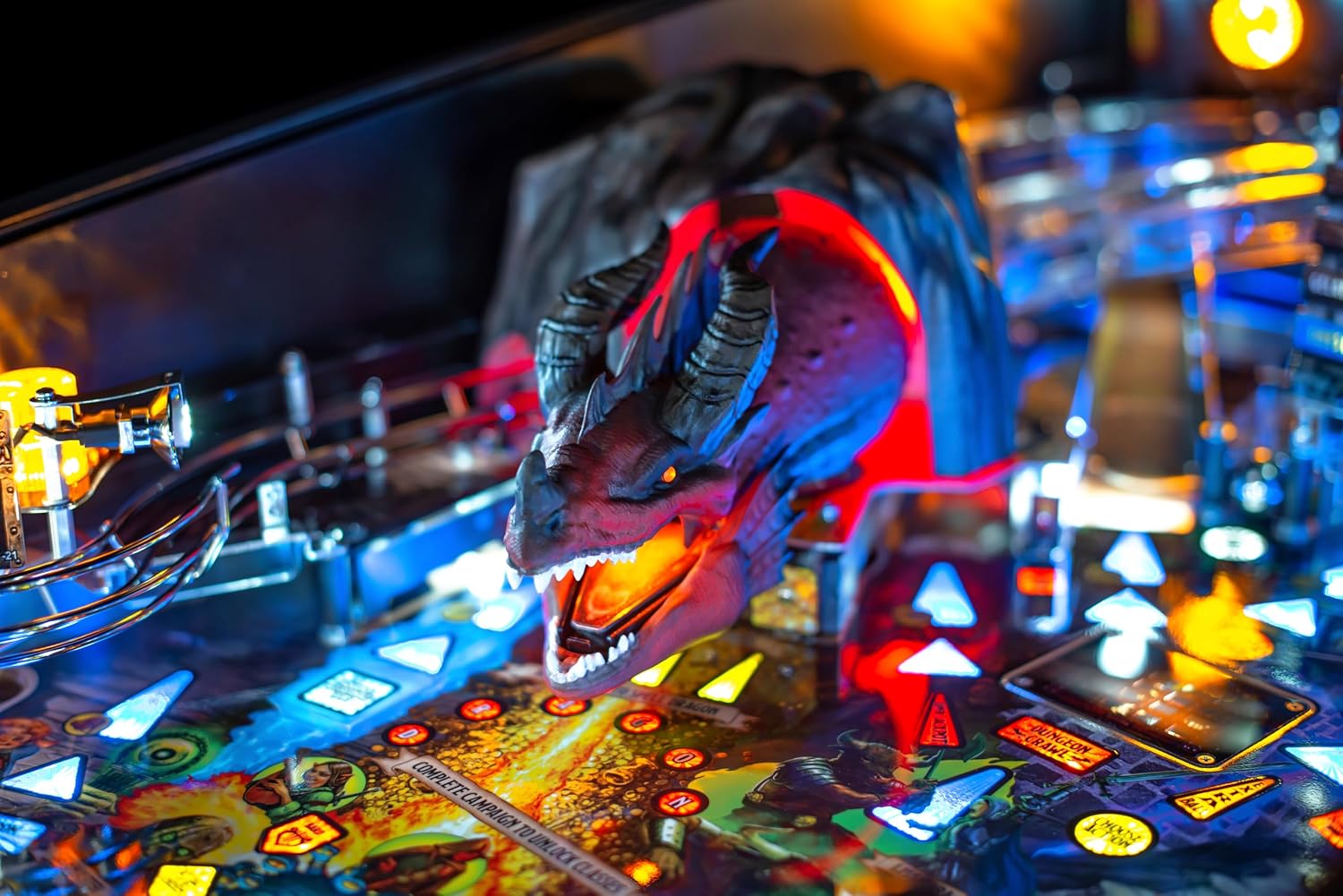 Dungeons & Dragons with Insider Connected, Pro Edition Arcade Pinball Machine