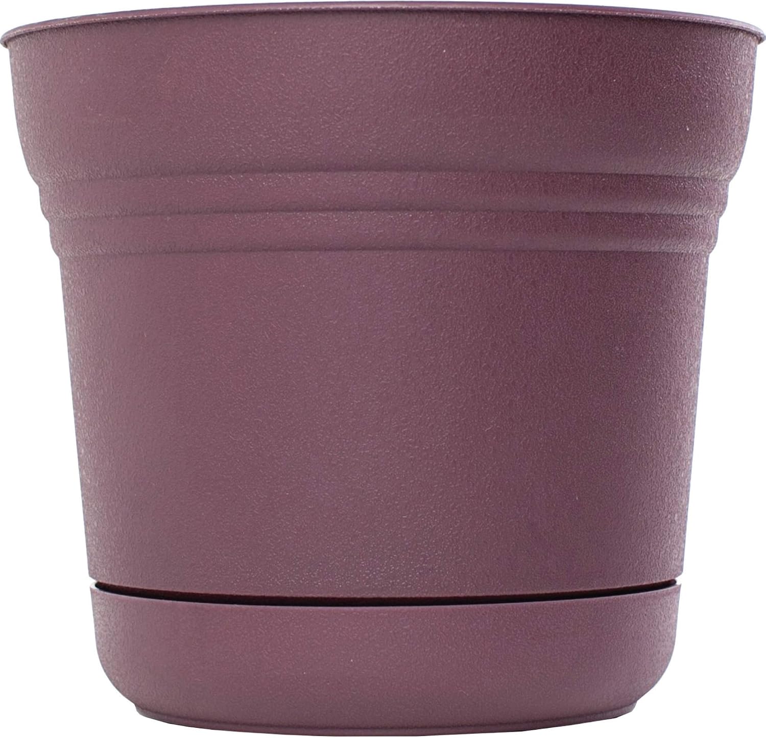Bloem Saturn Planter with Saucer, 10", Calypso (SP1027)