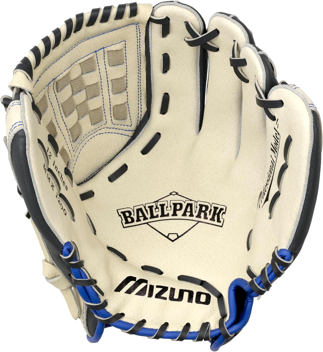 Mizuno Prospect PowerClose Youth Baseball Glove Series I V-Flex Notch I Parashock Palm Pad I Buttersoft Palm Liner