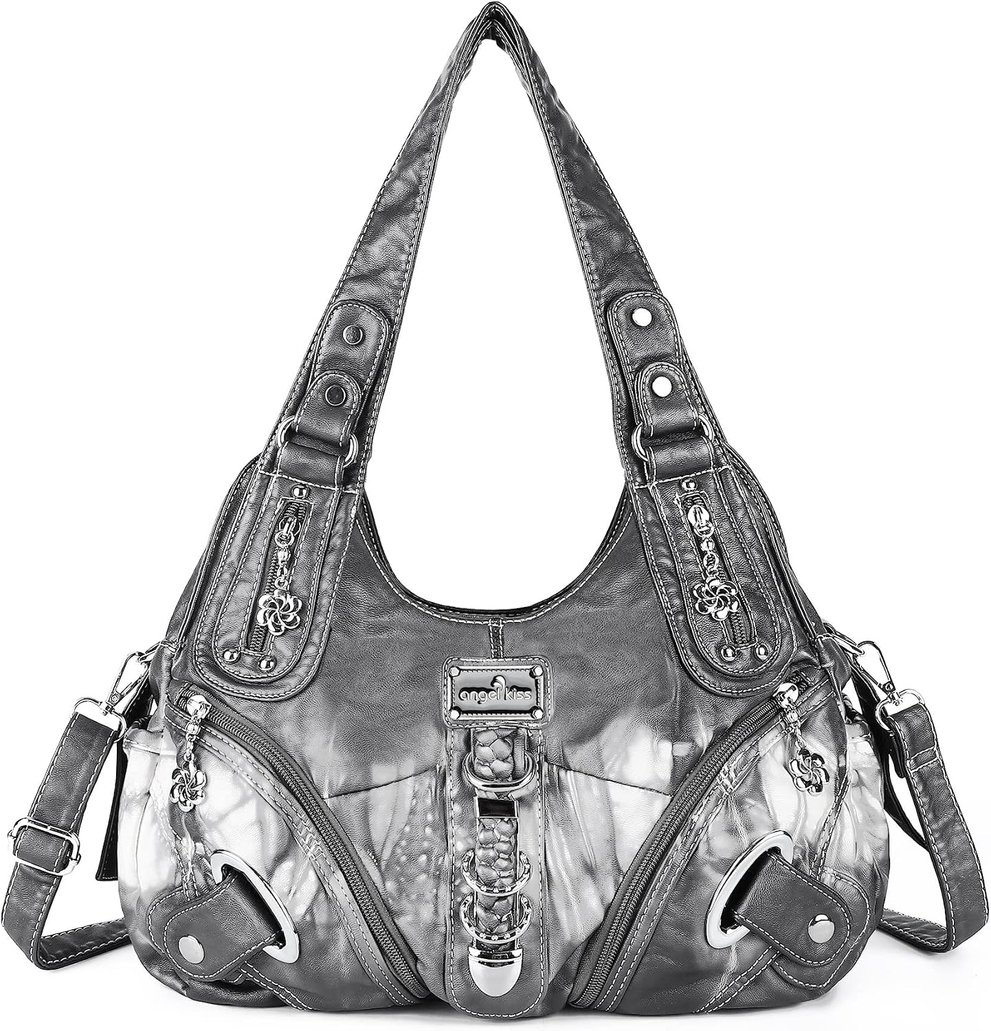 Angelkiss Hobo Purses and handbags for Women Satchel Handbag Women Purses Large Daily Shoulder Bags