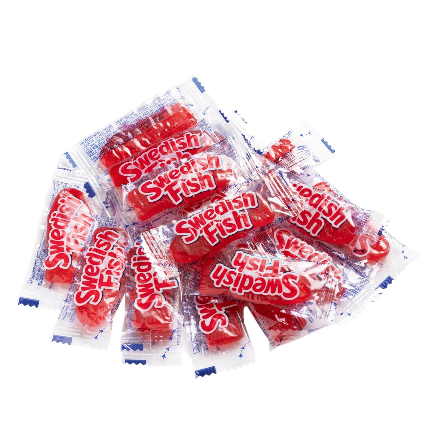 SWEDISH FISH Soft & Chewy Gummy Candy, Bulk Candy, 5 lb