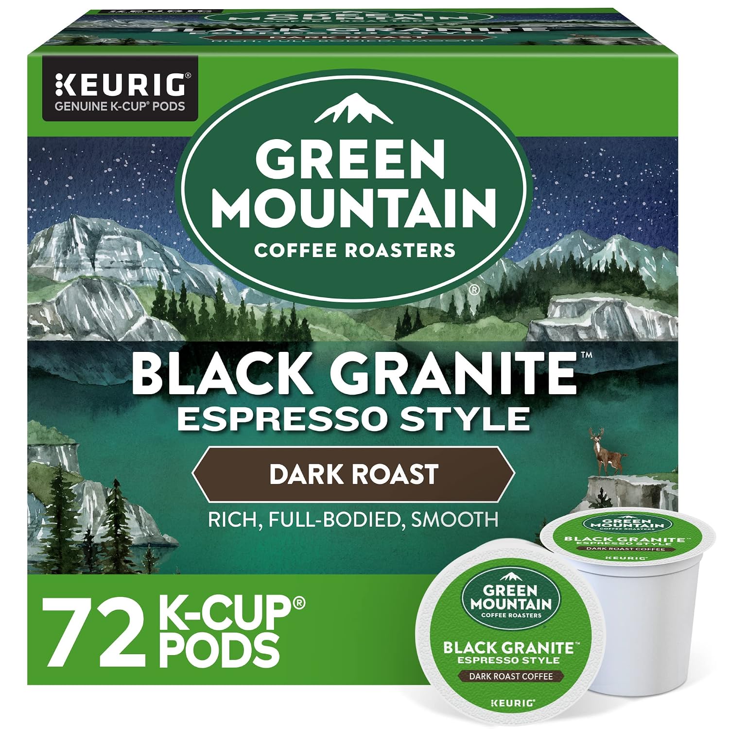 Green Mountain Coffee, Dark Magic (Extra Bold), 120-Count K-Cups for Keurig Brewers
