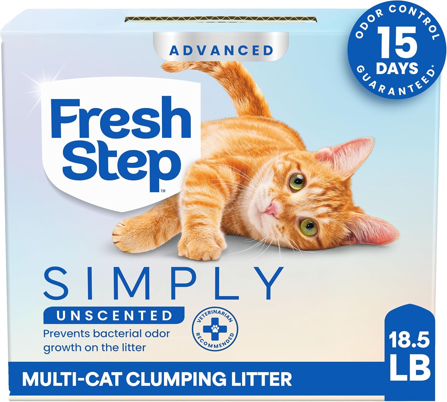 Fresh Step Extreme Clump Multi Cat Clumping Cat Litter, 14 lb. | Forms Tight Clumps, Easy To Scoop, Scented, Ammonia Block Technology, Low Dust, Compatible with Most Auto Litter Boxes