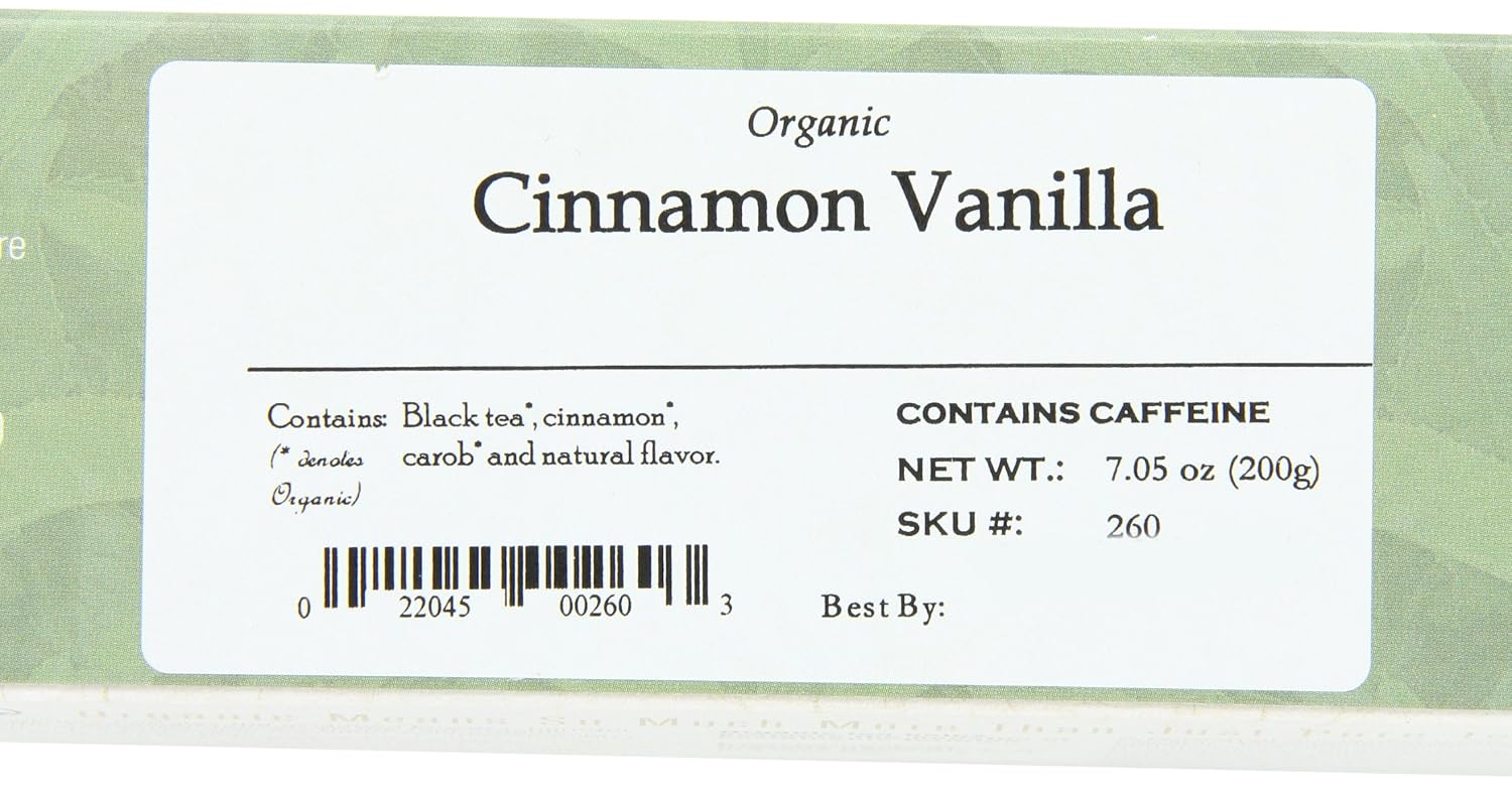 Davidson's Organics, Yerba Mate, 100-count Unwrapped Tea Bags