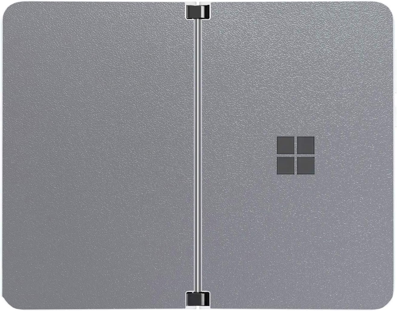 SopiGuard Sticker for Surface Duo Phone Edge-to-Edge Precision Vinyl Skin Wrap (Leather Textured)