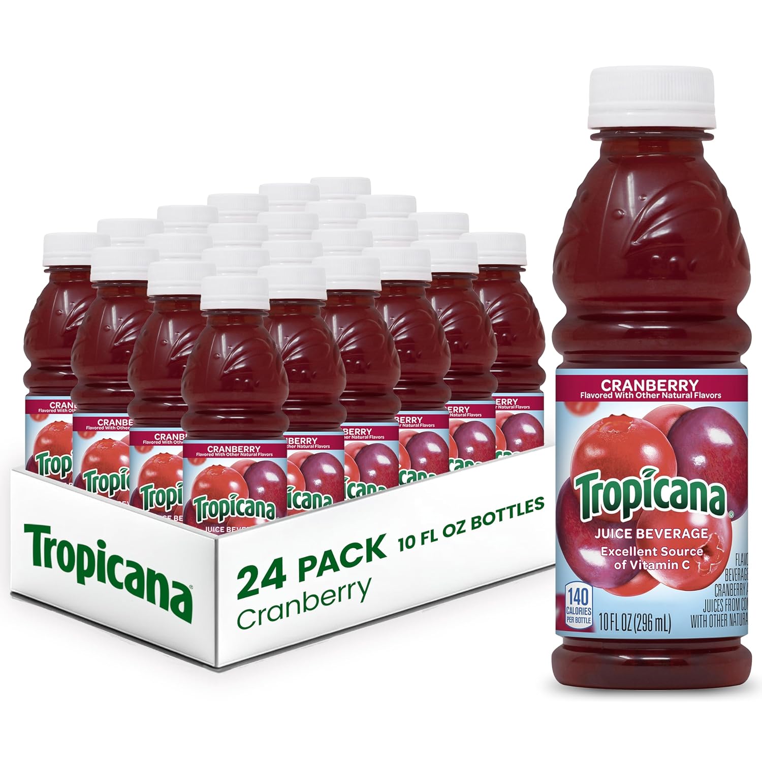 Tropicana Pineapple Peach Mango 100% Juice, 24-pack, 10 fl oz bottles