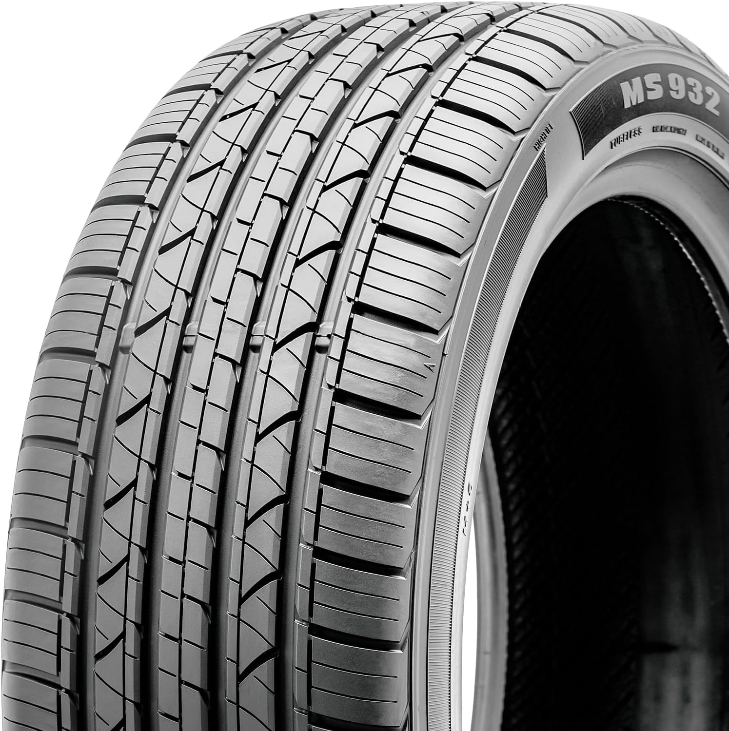 Milestar MS932 Sport 225/55R17 101V XL | Truck/SUV Performance All Season Traction 101V Rated Extra Load Radial Construction Black Sidewall Tire