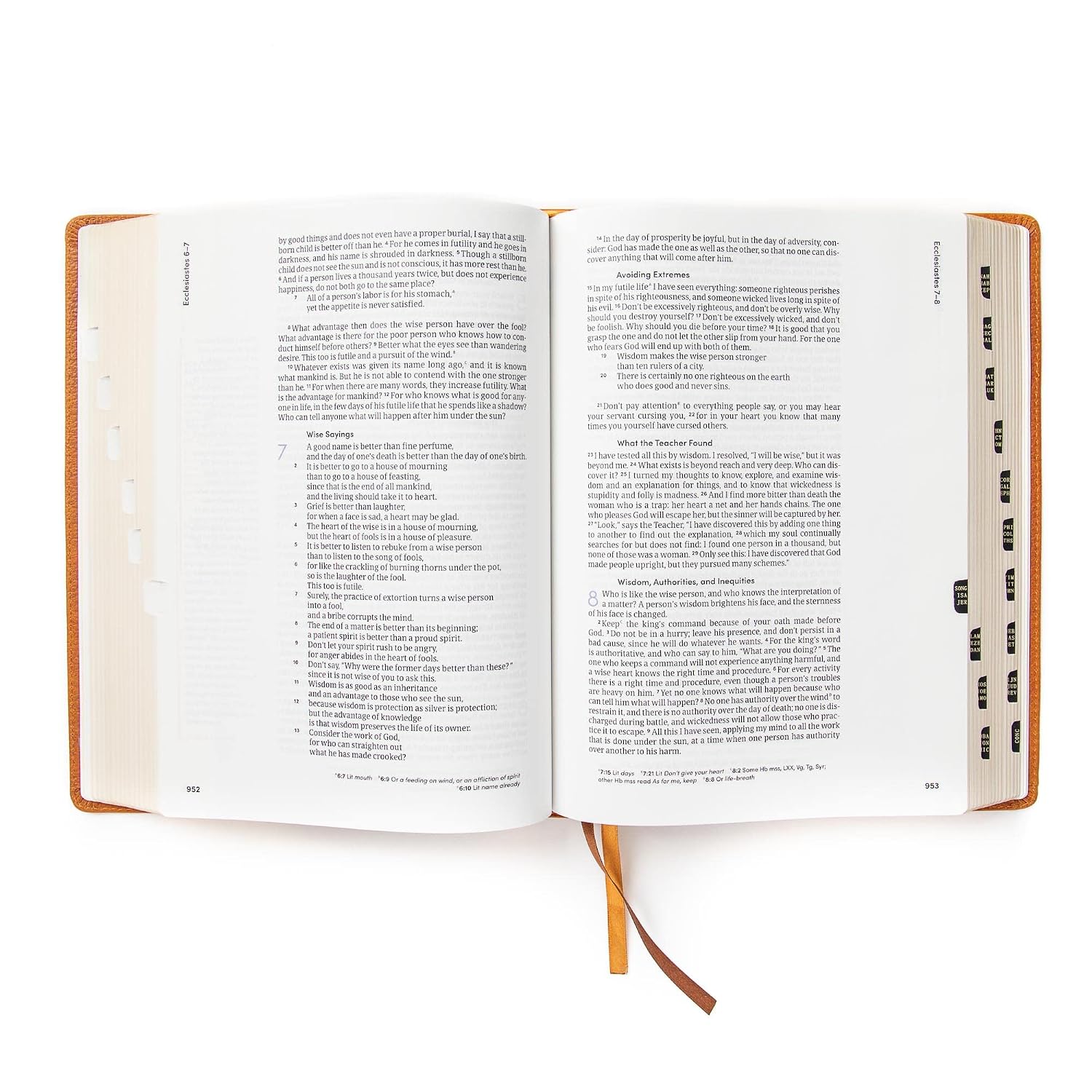 CSB Lifeway Women's Bible, Butterscotch Genuine Leather, Black Letter, Single-Column, Wide-Margins, Devotions, Articles, Word Studies