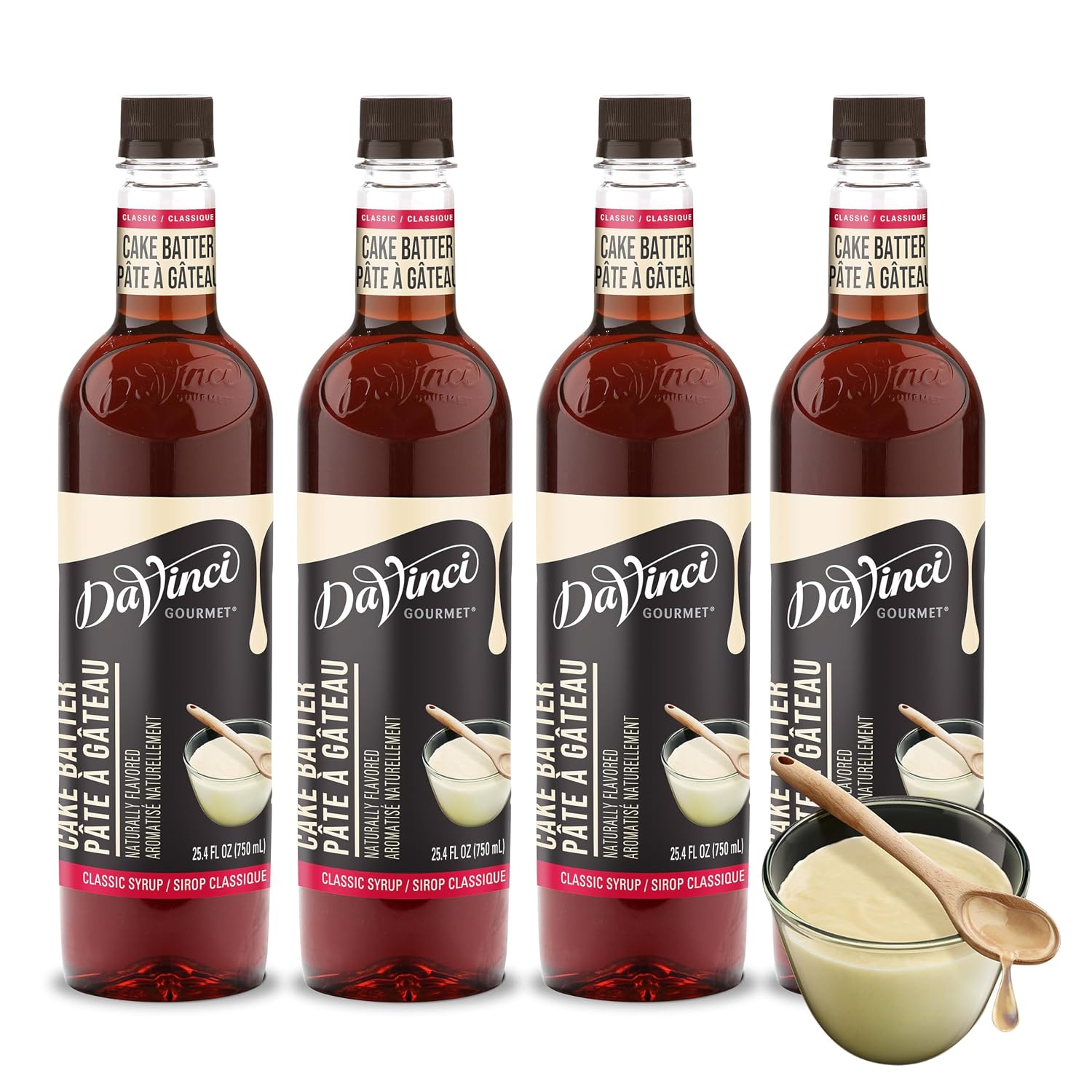 DaVinci Gourmet Classic Strawberry Syrup, 25.4 Fluid Ounces, Kosher, 1 Count